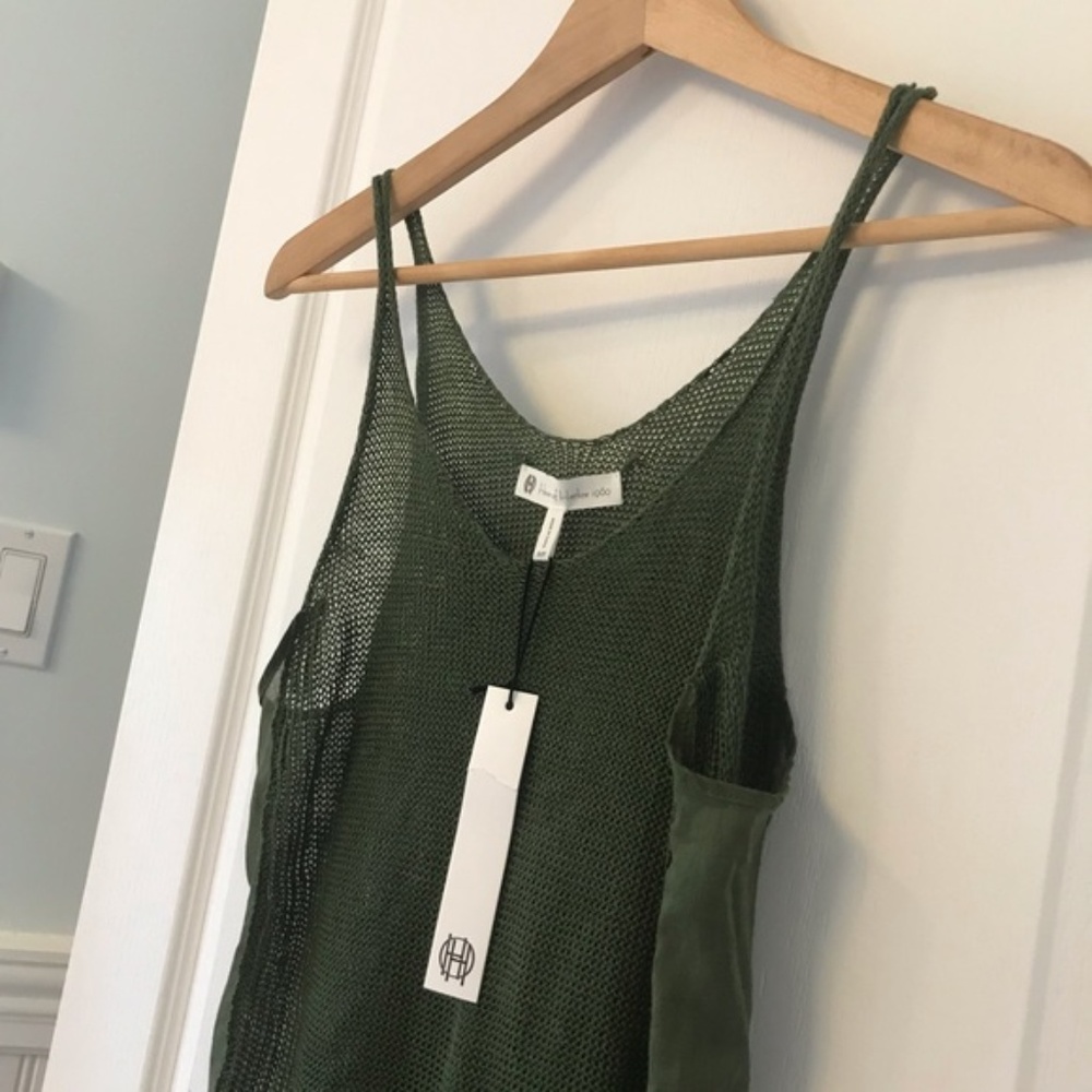 House Of Harlow Atlas Linen Tank NWT